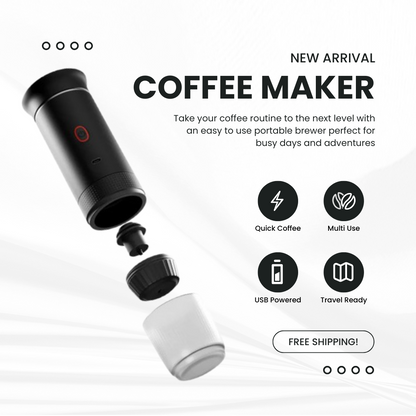 Gatherlux™ - Portable Coffee Maker