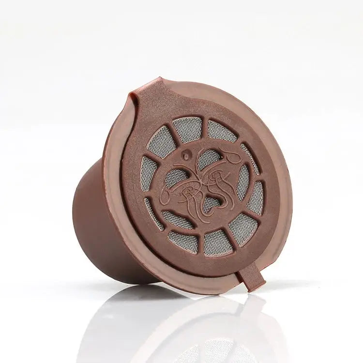 Reusable Coffee Capsule for Nespresso Machine with Stainless Filter Mesh icafilas Refill Espresso Pod Kitchen Tamper Accessories