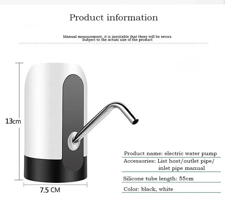 Gatherlux™ - Mini Electric USB Charged BottlePump